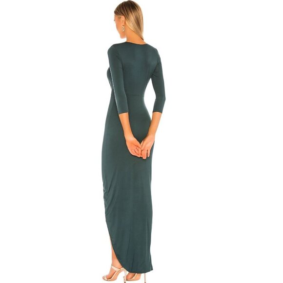 Lovers + Friends Sundance Maxi Dress Everglade Green Size S - Picture 4 of 8